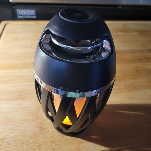 TikiTunes Portable Bluetooth Wireless Speaker Black USB Tunes Party Outdoors - Picture 4 of 7